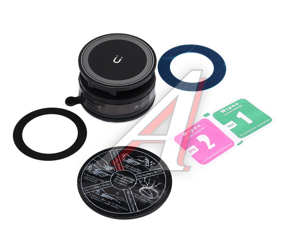 Держатель телефона универсальный магнитный черный XO, , фото 2 Изображение 2, C176 black Держатель телефона универсальный магнитный черный XO