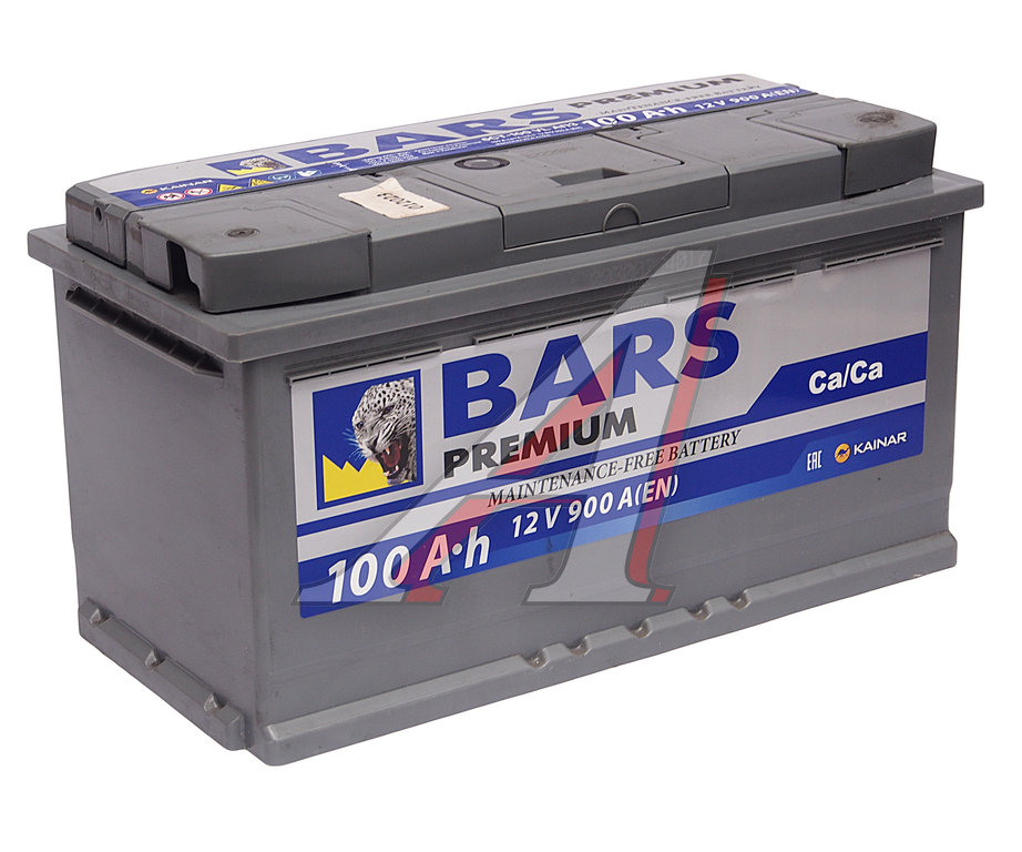 Аккумулятор BARS Premium 100Ач обратная полярность