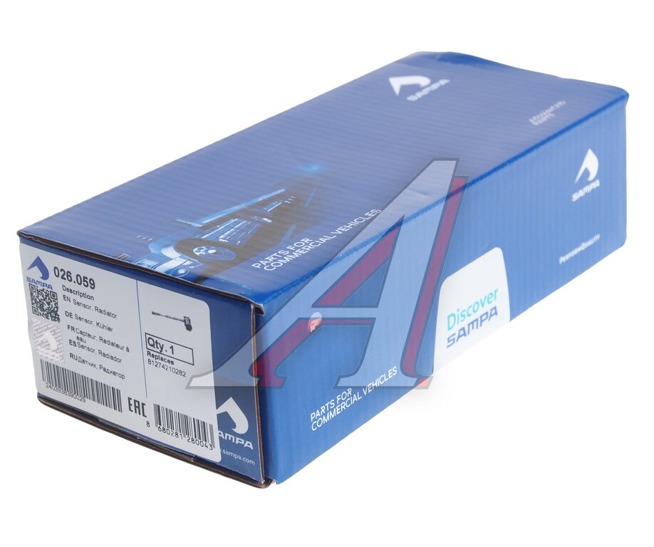 Датчик MAN TGA, TGS уровня охлаждающей жидкости SAMPA, 81274210282, фото 4 Изображение 4, 026.059 Датчик MAN TGA, TGS уровня охлаждающей жидкости SAMPA