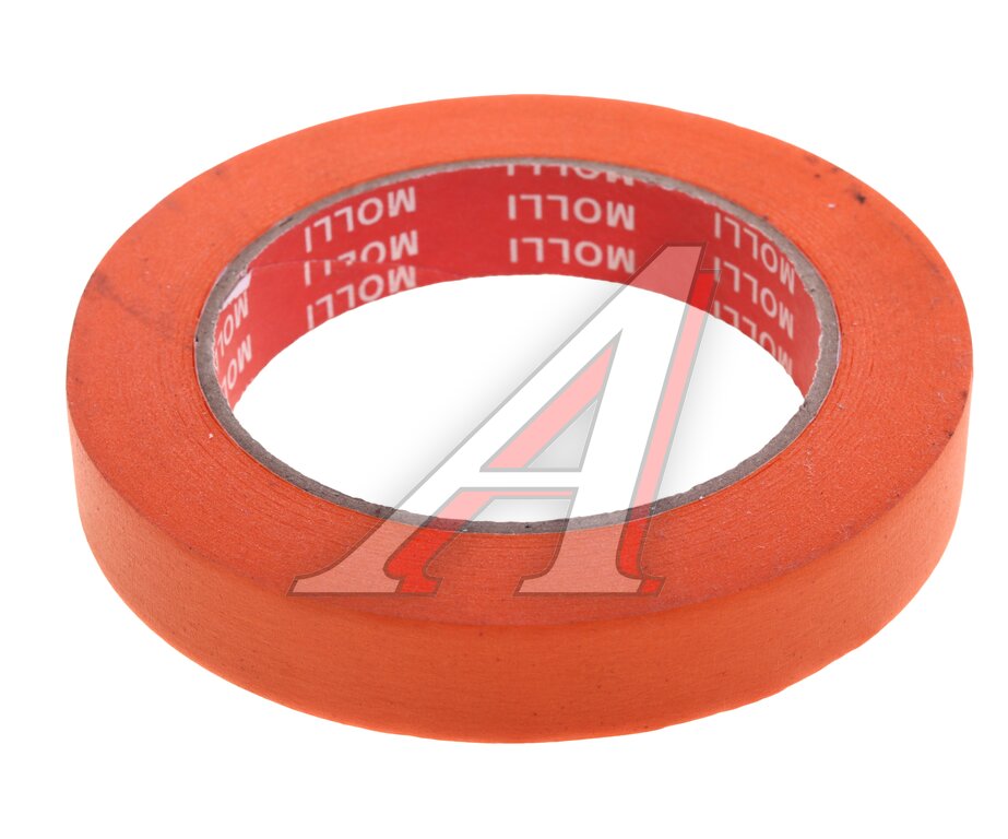 Скотч малярный 18ммх40м оранжевая (до 80C) MOLLI, MOLLI, фото 2 Изображение 2, 064-01320 Скотч малярный 18ммх40м оранжевая (до 80C) MOLLI