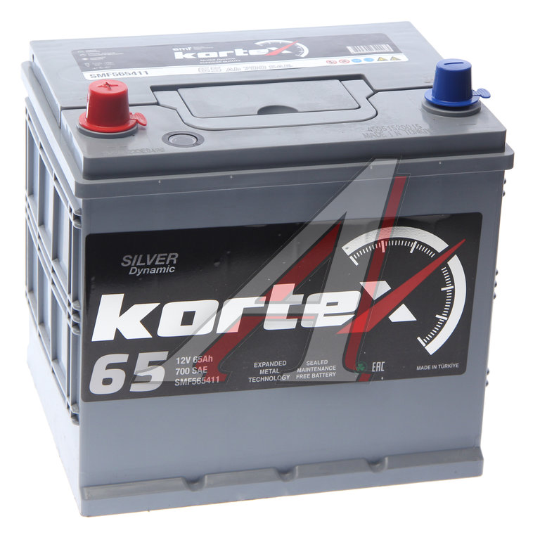 Аккумулятор KORTEX SILVER Dynamic ASIA 65Ач