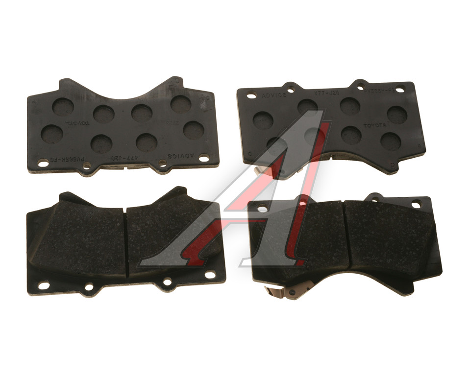 Колодки тормозные TOYOTA Land Cruiser J200 передние (4шт.) ОЕ