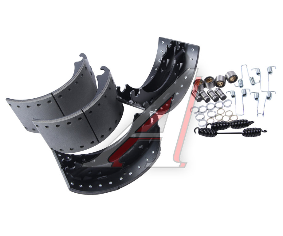 Колодки тормозные BPW с накладками (4шт.) MERITOR - MBSK20104 - купить ...