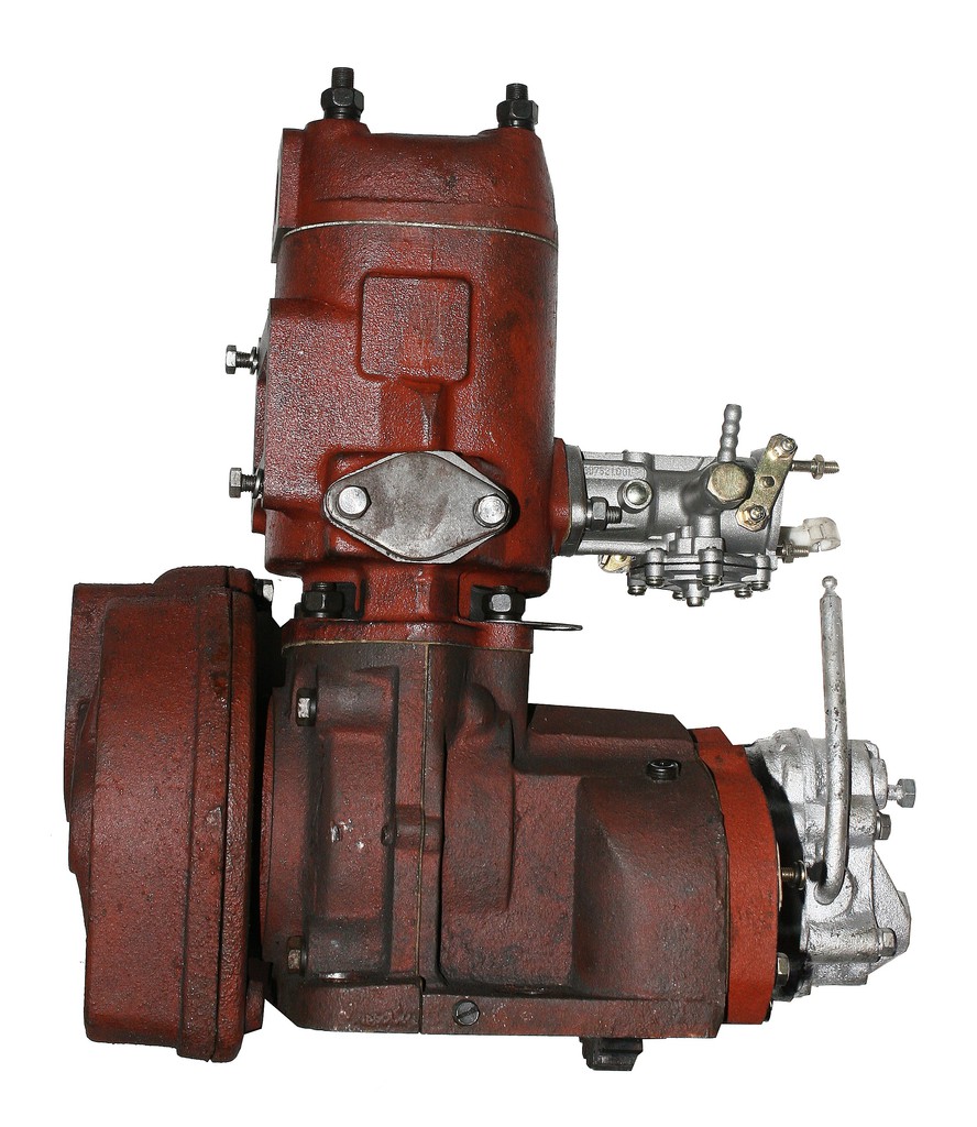 Двигатель ПД-10 пусковой (без стартера и магнето) в сборе (А), Д24с01-5, NO NAME