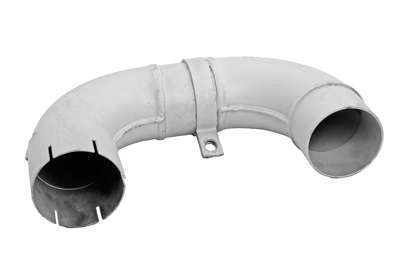 Труба приемная глушителя МАЗ-543208,5440А8 верхний выхлоп (П-образный), 544010-1203032, МАЗ ОАО
