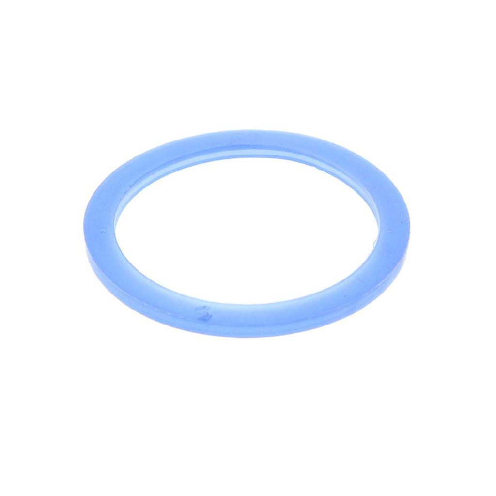 Кольцо ГАЗ-3110,3302 уплотнительное термостата синий силикон, 402.1306155, NO NAME