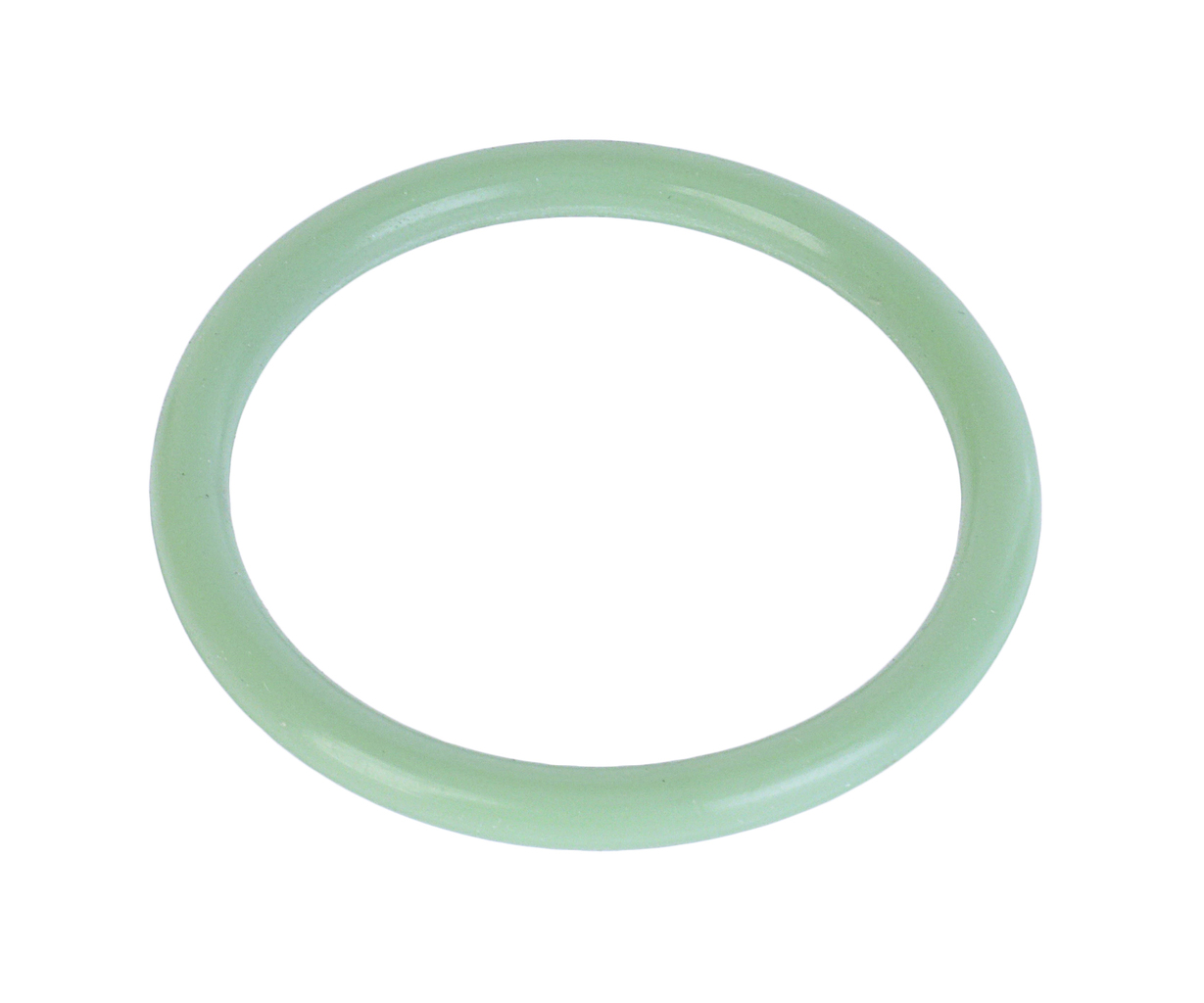 Кольцо ЯМЗ-650.10 фланца трубы подводящей зеленое силикон РД, 650.1303248, РУССКИЙ ДВИГАТЕЛЬ