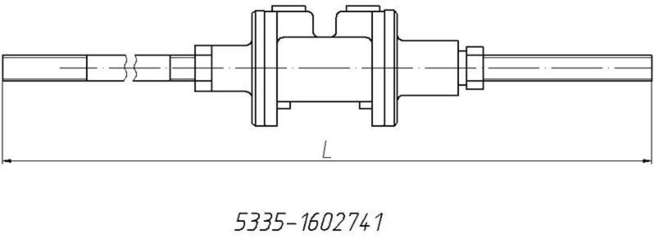 Клапан МАЗ включения привода сцепления, 5335-1602741, БААЗ