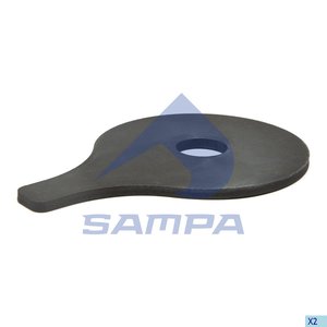 Изображение 2, 085.204 Шайба ROR MERITOR пальца ушка рессоры (24x100x5) SAMPA