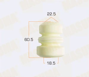Отбойник амортизатора TOYOTA Carina E переднего (1шт.) MASUMA, TD-AE100F, 48331-12120,
                                                          фото 2 Изображение 2, MAD1001 Отбойник амортизатора TOYOTA Carina E переднего (1шт.) MASUMA