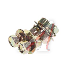 Изображение 1, BJ-008 Болт М8.0x1.25х15.0 с гайкой,  шайбой и гровером набор 4шт. MASUMA