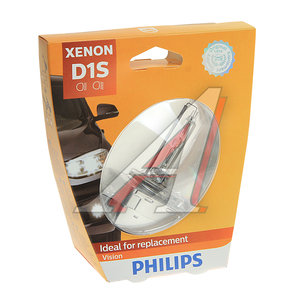 Изображение 2, 85415VIS1 Лампа ксеноновая D1S 4600K бокс (1шт.) Xenon Vision PHILIPS