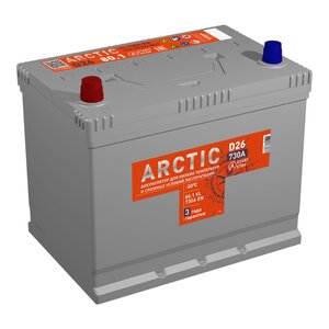Изображение 1, 6СТ80(1) D26R Аккумулятор ТИТАН Arctic Asia 80А/ч
