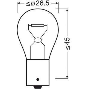 Изображение 7, 7511CLC Лампа 24V P21W BA15s OSRAM