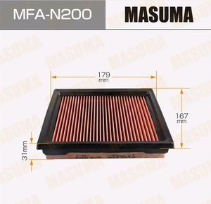 Изображение 2, MFA-N200 Фильтр воздушный INFINITI G37 MASUMA