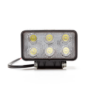 Изображение 2, AE18RT-6LED-PC Фара рабочего света прямоугольная 110х81х52 18Вт 6 светодиодов рассеянный свет AVTOELECTRICA