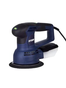 Изображение 9, AX150/500E Машина шлифовальная эксцентриковая 500Вт 125/150мм 6000-12000об/мин. (пылесборник) AYGER