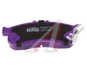 Колодки тормозные HONDA N-Box передние (4шт.) NIBK, 45022-T6G-000, 45022-T6G-000/ 45022-TDJ-010,
                                                          фото 4 Изображение 4, PN8816 Колодки тормозные HONDA N-Box передние (4шт.) NIBK
