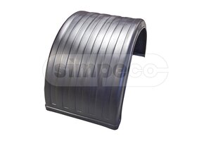 Изображение 1, SP4004.0018 Крыло МАЗ, КАМАЗ двускатное рифленое SIMPECO