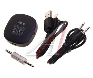 Изображение 2, E80 black Адаптер Bluetooth автомобильный черный HOCO