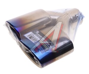 Изображение 1, HJ-3026-BU Насадка на глушитель d=60мм нержавеющая сталь TORINO