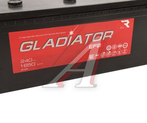 Изображение 3, 6СТ240(3) Аккумулятор GLADIATOR EFB 240А/ч обратная полярность