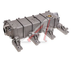 Изображение 1, 53443.1213010-10 Радиатор ЯМЗ-53443 отработавших газов (со штуцером,  Автобусы ПАЗ) АВТОДИЗЕЛЬ