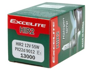 Изображение 3, EX-13000 Лампа 12V HIR2 55W PX22d Standart EXCELITE