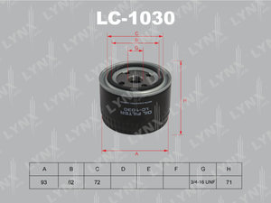 Изображение 1, LC1030 Фильтр масляный ВАЗ-2108-2112 LYNX