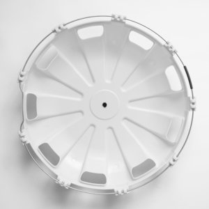 Изображение 2, ТТ-ПЛ-Р11 Колпак колеса R-22.5 переднего пластик (белый) Турбо ТТ