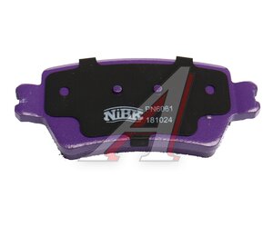 Изображение 3, PN6061 Колодки тормозные JAC JS6 (21-) задние (4шт.) NIBK