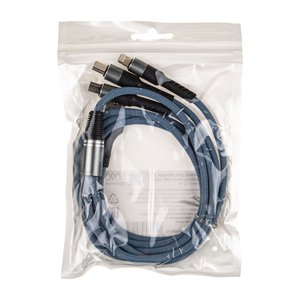 Изображение 2, 5090 Кабель USB-micro USB/tipe C/Lightning 3 в 1 1.2м ВЫМПЕЛ