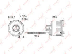 Изображение 1, LF964M Фильтр топливный MAZDA 3 (03-09) LYNX