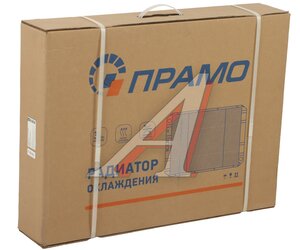 Изображение 7, 33027-1301010 Радиатор ГАЗ-3302 Бизнес алюминиевый 2-х рядный (паяный) ПРАМО