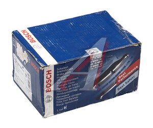 Изображение 6, 0986494364 Колодки тормозные MERCEDES S (W220) (02-) передние (4шт.) BOSCH