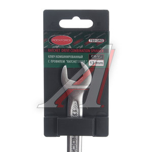 Изображение 2, RF-75513RD Ключ комбинированный 13мм (Ratchet Drive) с держателем ROCKFORCE