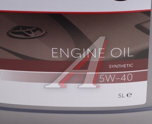 Изображение 3, 08880-80835 Масло моторное 08880-80835 синт.5л SAE5W40 Европа TOYOTA OE