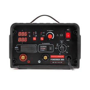 Изображение 3, PowerBox 360i Устройство пуско-зарядное 12-24V/40-800Ач/360А в пластиковом кейсе KVAZARRUS