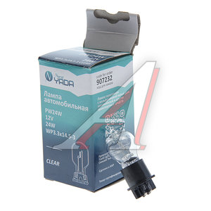 Изображение 1, 907232 Лампа 12V PW24W WP3.3x14.5/4 NORD YADA