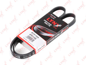 Изображение 1, 4PK1108 Ремень приводной поликлиновой 4PK1108 LYNX