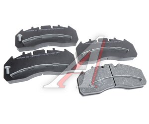 Изображение 1, AU 174 Колодки тормозные VOLVO RENAULT дисковые (249x110x29мм) (4шт.) АТИ