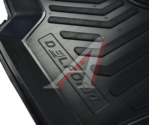 Изображение 2, s9901 Коврик салона КАМАЗ-5490 MERCEDES Axor резина (2 предм.) DELFORM