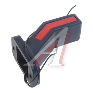 Изображение 1, 1167P Фонарь габаритный прицепа боковой светодиодный красный/белый правый WAS