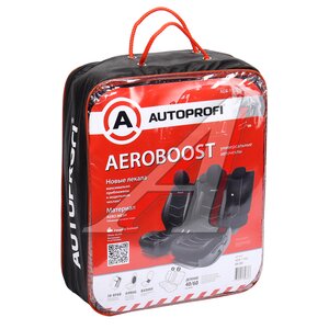 Изображение 3, AER-1102 BK/BK Авточехлы универсальные 3D ткань черные (11 предм.) Aeroboost AUTOPROFI