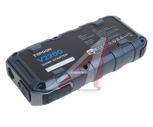 Изображение 4, V2200 Устройство пусковое 12V 2200A 16000мА/ч (power bank) TOPDON