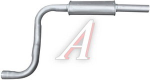 Изображение 1, 27057-1202008-10 Резонатор ГАЗ-27057 дв.ЗМЗ-405 полноприводный (ОАО ГАЗ)