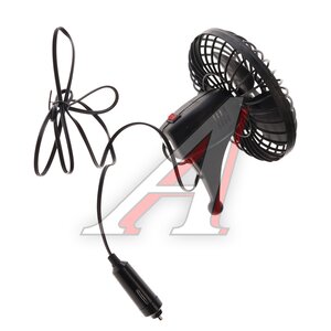 Изображение 2, S01901001 Вентилятор в салон 12V на присоске черный SKYWAY