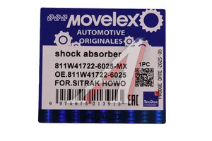 Изображение 10, 811W417226025-MX Амортизатор SITRAK HOWO кабины передний MOVELEX