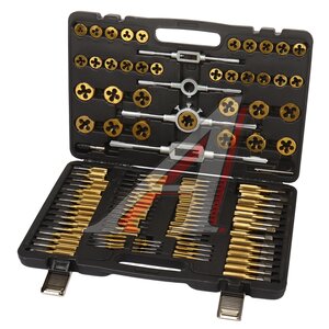 Изображение 2, LG-S1020 Набор метчиков и плашек метрический 110 предметов титановый LIGE