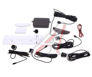 Изображение 2, A78012S Парктроник d=22мм 4 сенсора черный комплект AVS